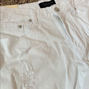 American Bazi Shorts - NWT White High Wasted Shorts American Bazi Shorts - NWT White High Wasted Shorts